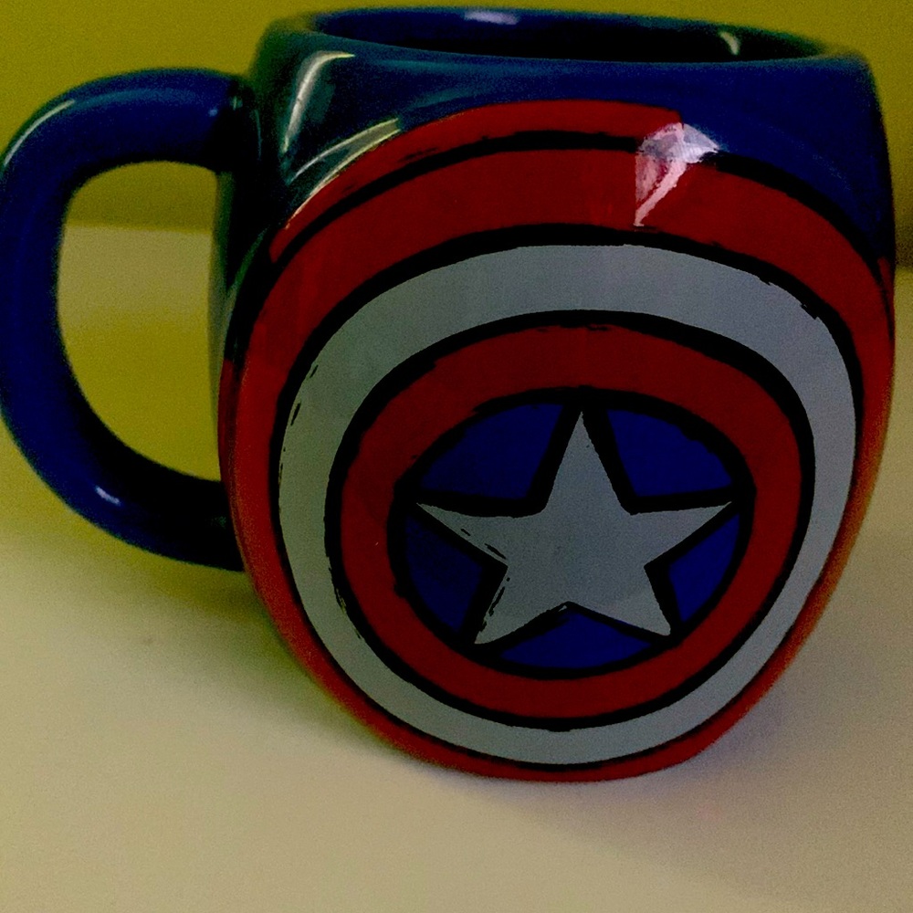 Marvel captain America mug
